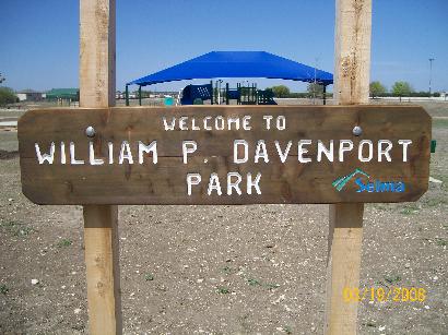 Davenport Park Signage By Wimberley